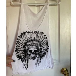 Indian Skull Head Tank